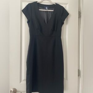 J. Crew Black Wool Dress Size 6